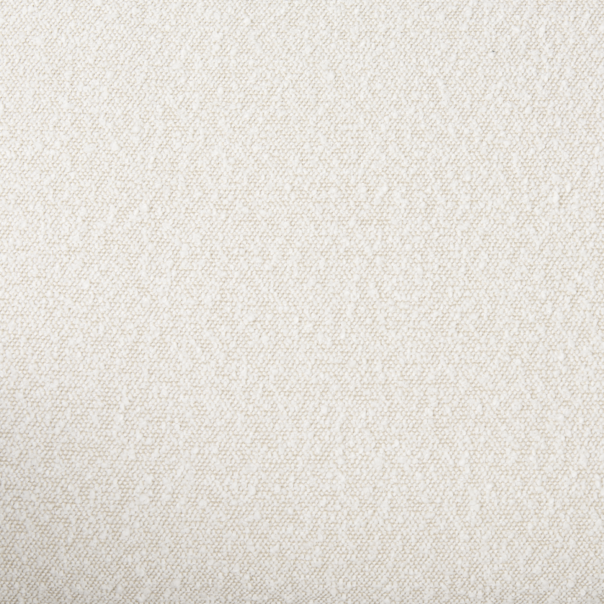 Kopari 30.1L x 30.5W x 37.2H White Boucle Fabric W/Dark Brown Wood Accent Chair